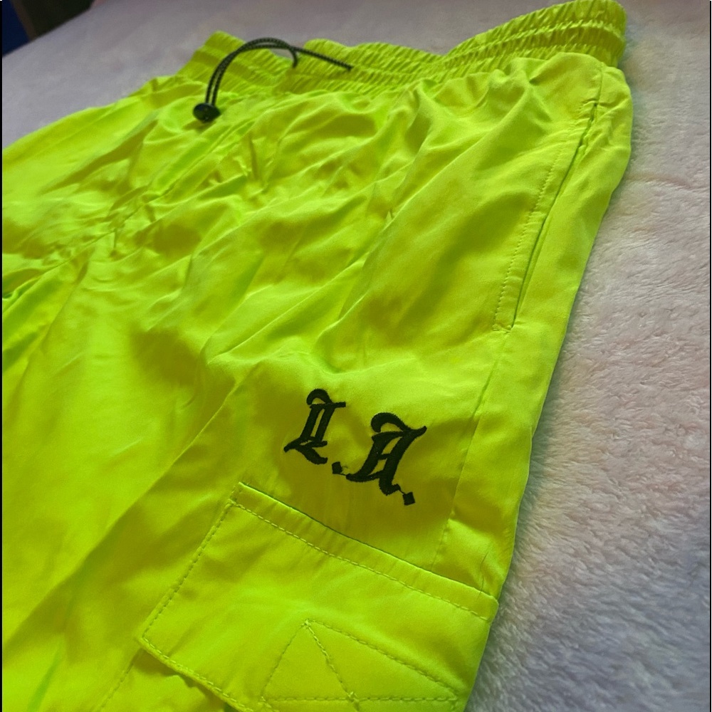 Neon Windbreaker Jogger pants
